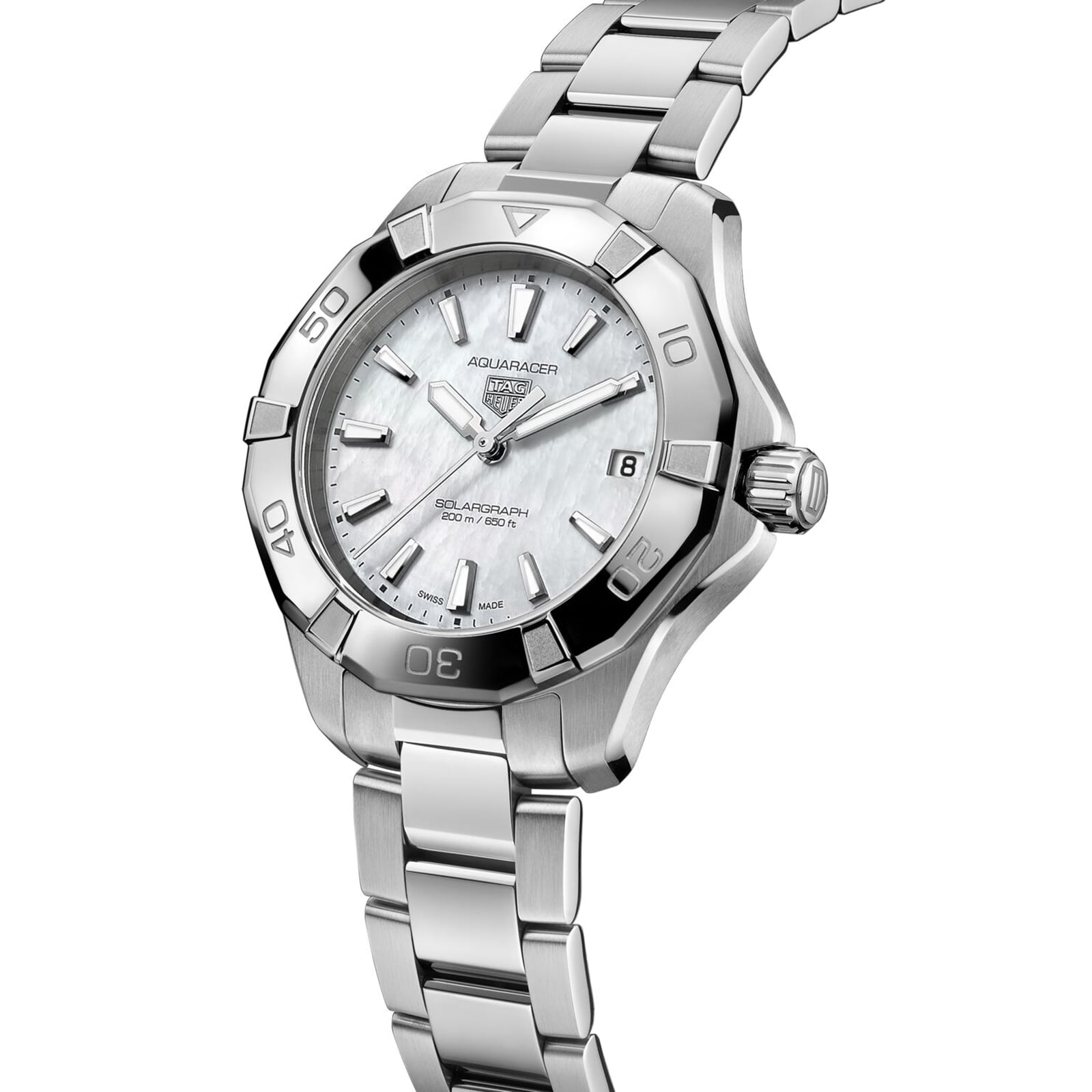 Tag heuer women's online watches mother of pearl