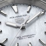 TAG Heuer Aquaracer Professional 200 Solargraph 34mm Ladies Watch Mother Of Pearl