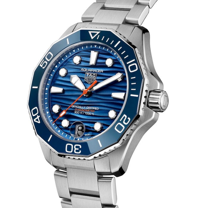 TAG Heuer Aquaracer Professional 300 Date 42mm Mens Watch Blue