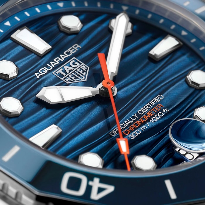 TAG Heuer Aquaracer Professional 300 Date 42mm Mens Watch Blue