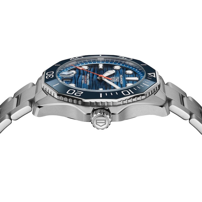 TAG Heuer Aquaracer Professional 300 Date 42mm Mens Watch Blue WBP5111 ...