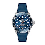 TAG Heuer Aquaracer Professional 300 Date 42mm Mens Watch Blue Rubber