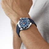 TAG Heuer Aquaracer Professional 300 Date 42mm Mens Watch Blue Rubber