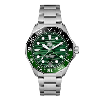 TAG Heuer Aquaracer Professional 300 GMT 42mm Mens Watch Green TAG Heuer Aquaracer Professional 300 GMT 42mm Mens Watch Green