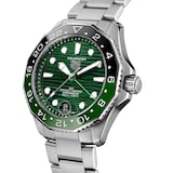 TAG Heuer Aquaracer Professional 300 GMT 42mm Mens Watch Green