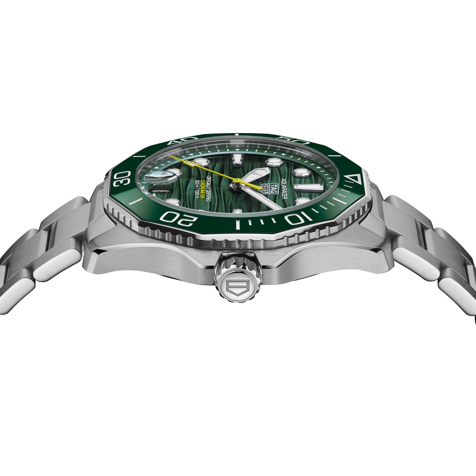 TAG Heuer Aquaracer Professional 300 Date 42mm Mens Watch Green TAG Heuer Aquaracer Professional 300 Date 42mm Mens Watch Green