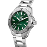 TAG Heuer Aquaracer Professional 200 Solargraph 40mm Mens Watch Green