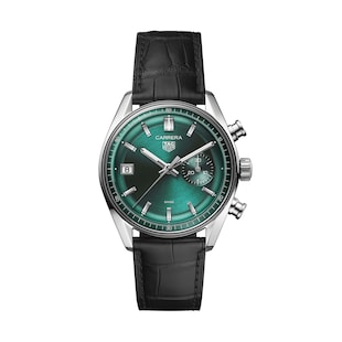 TAG Heuer Carrera Chronograph 39mm Mens Watch Green