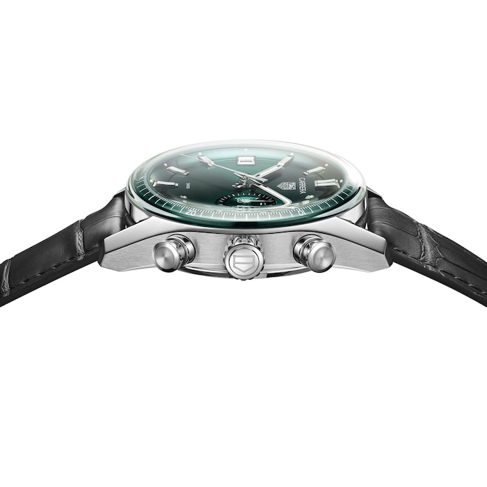 TAG Heuer Carrera Chronograph 39mm Mens Watch Green