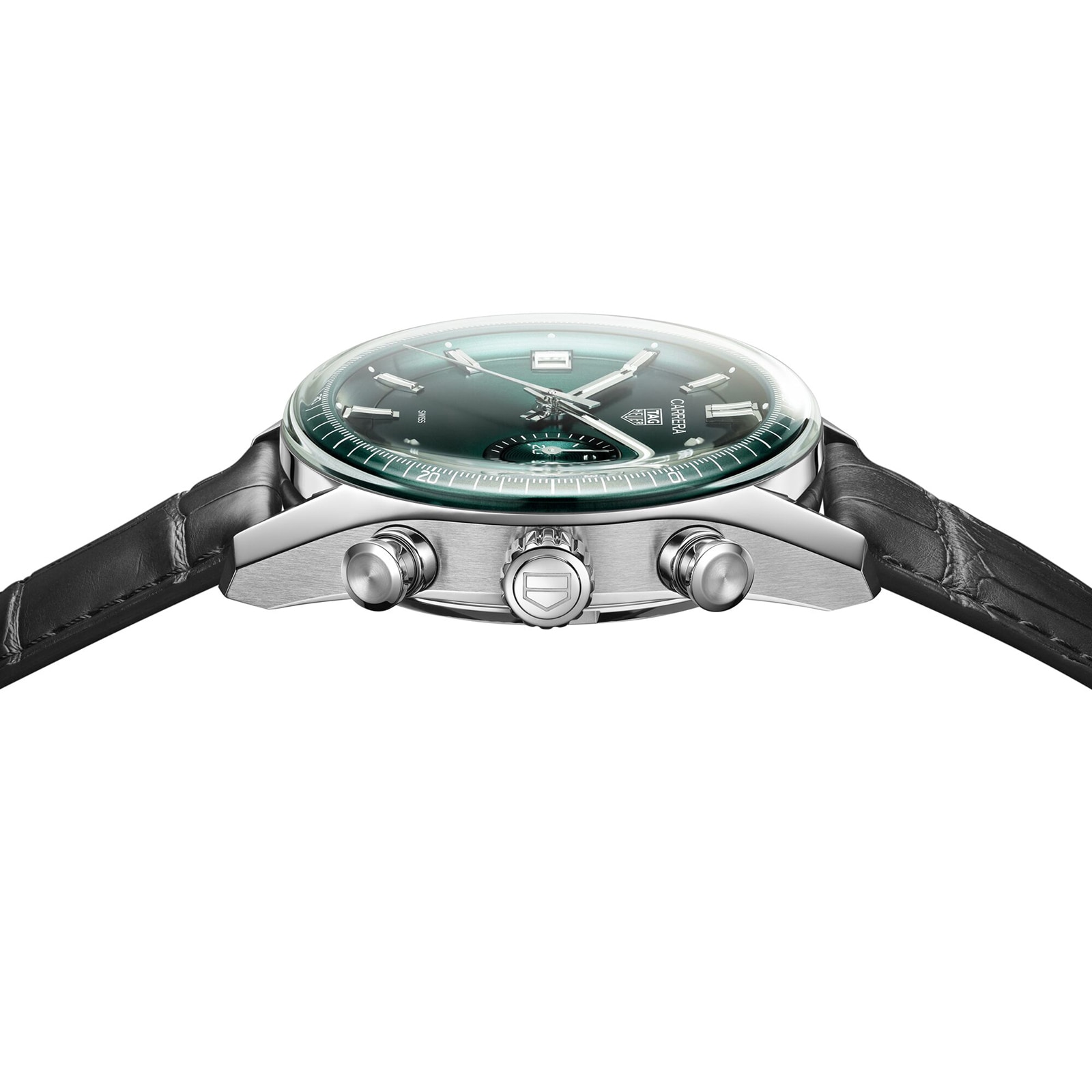 TAG Heuer Carrera Chronograph 39mm Mens Watch Green