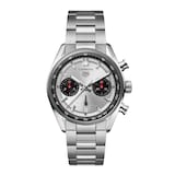 TAG Heuer Carrera Chronograph 39mm Mens Watch Silver