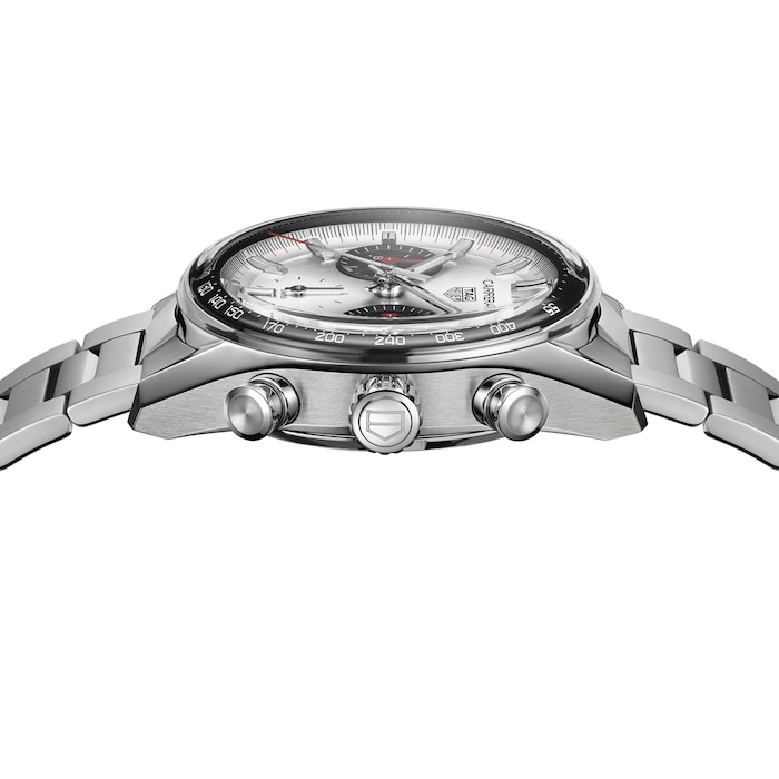 TAG Heuer Carrera Chronograph 39mm Mens Watch Silver