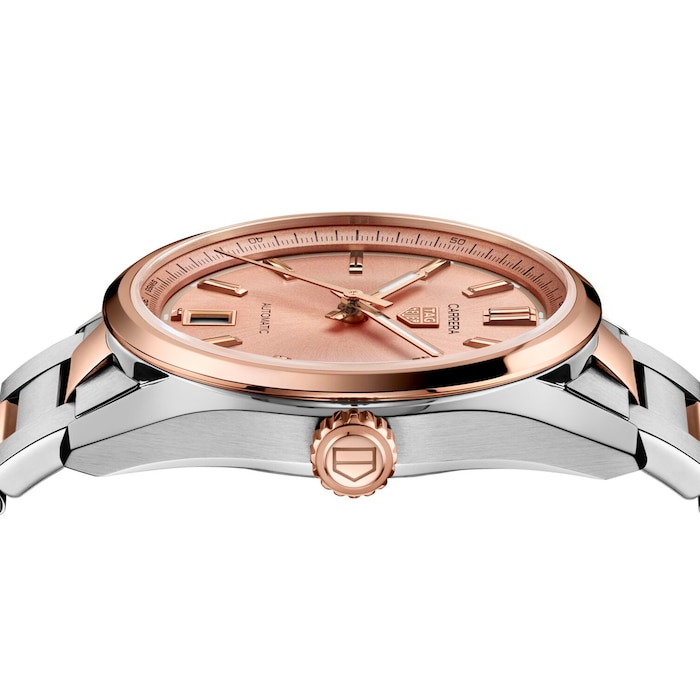 TAG Heuer Carrera Date 36mm Ladies Watch Rose Gold