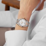 TAG Heuer Carrera Date 36mm Ladies Watch Mother Of Pearl Diamond