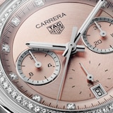 TAG Heuer Carrera 39mm Ladies Watch Precious Pink