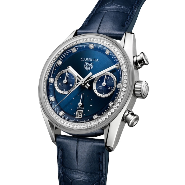 TAG Heuer Carrera 39mm Ladies Watch Precious Blue