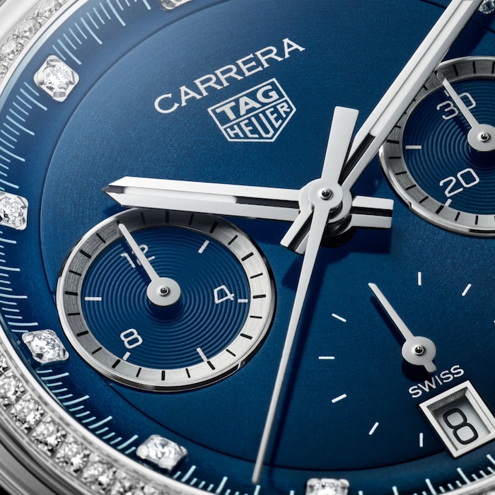 TAG Heuer Carrera 39mm Ladies Watch Precious Blue