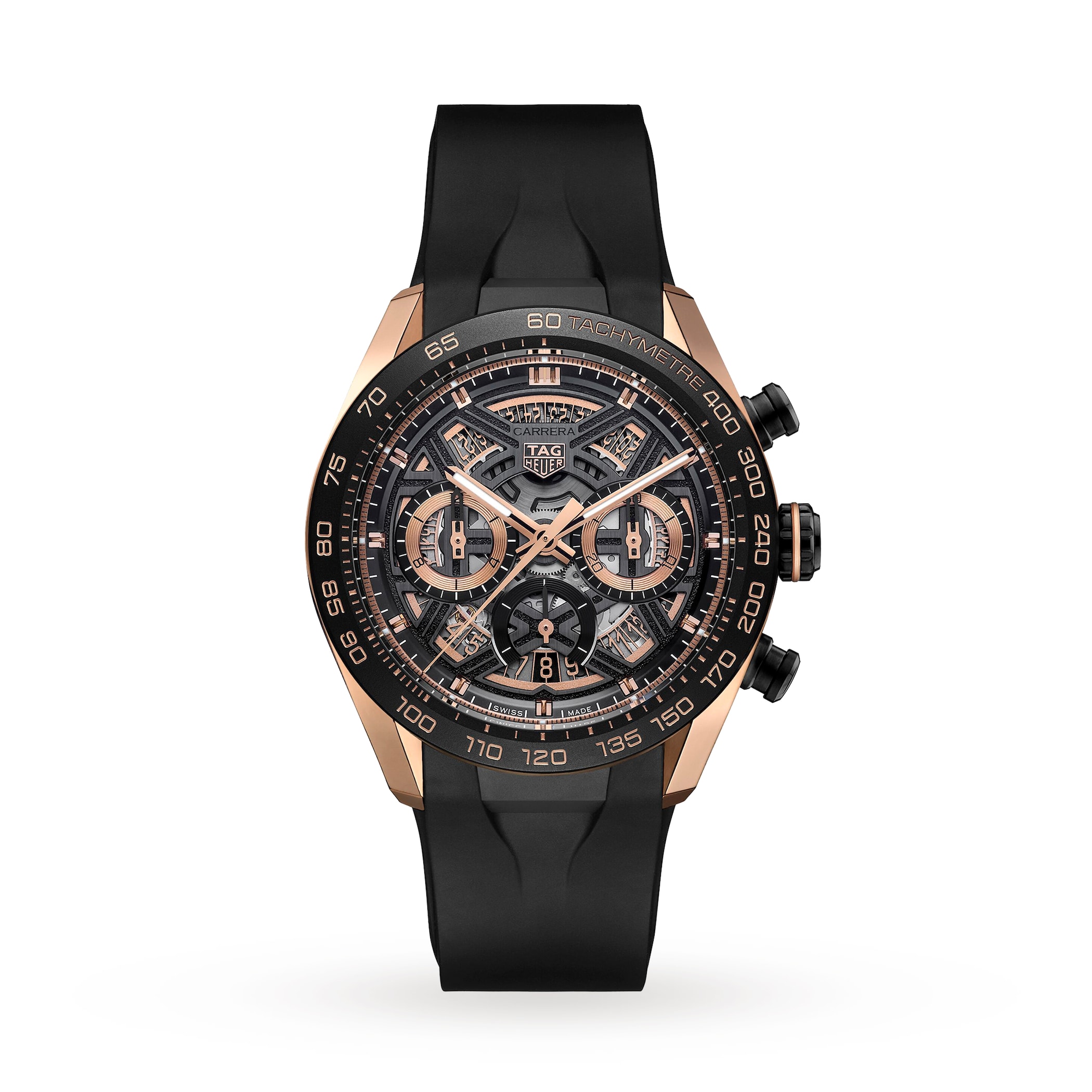 TAG Heuer Carrera Chronograph Extreme Sport 44mm Mens Watch Gold TAG Heuer Carrera Chronograph Extreme Sport 44mm Mens Watch Gold