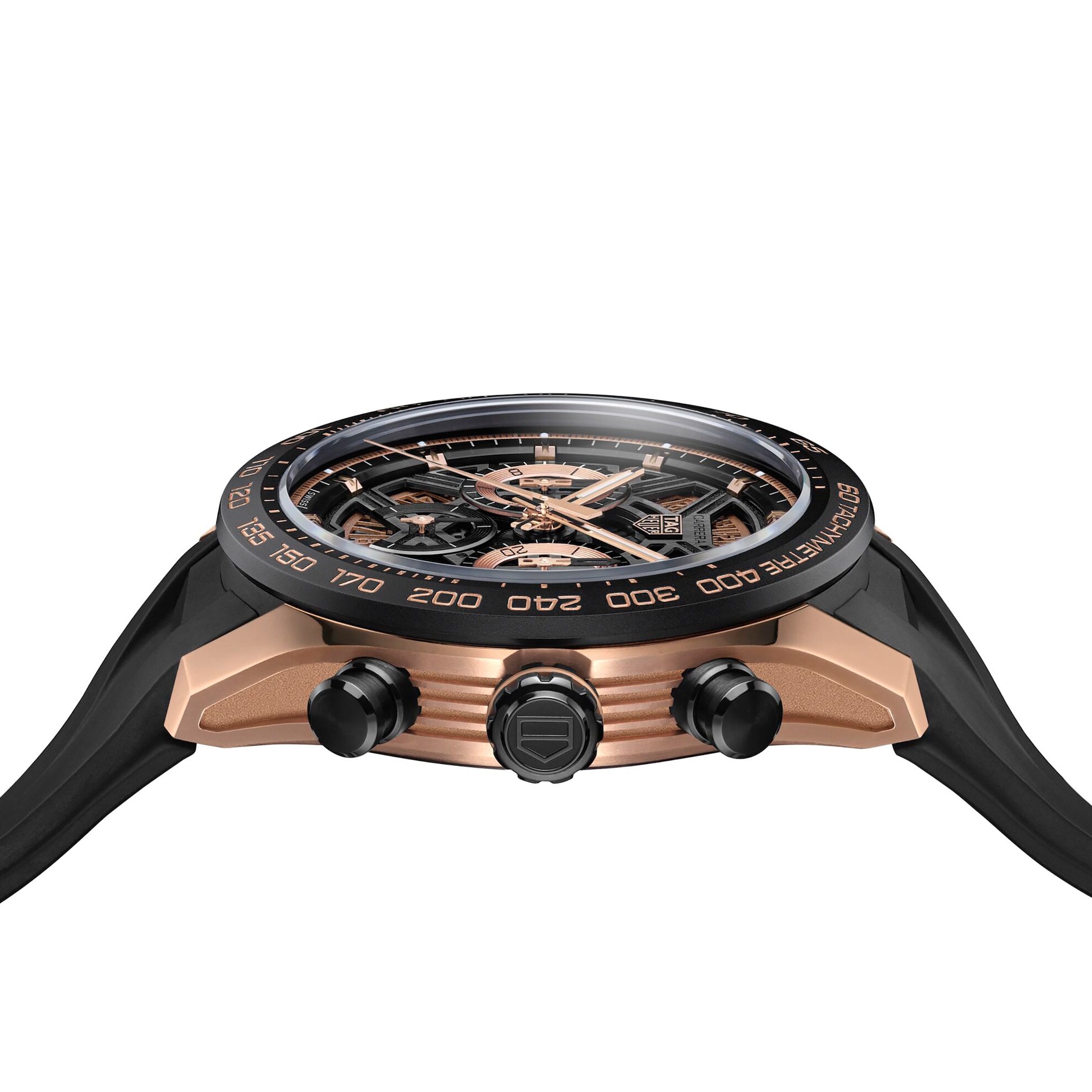 TAG Heuer Carrera Chronograph Extreme Sport 44mm Mens Watch Gold TAG Heuer Carrera Chronograph Extreme Sport 44mm Mens Watch Gold