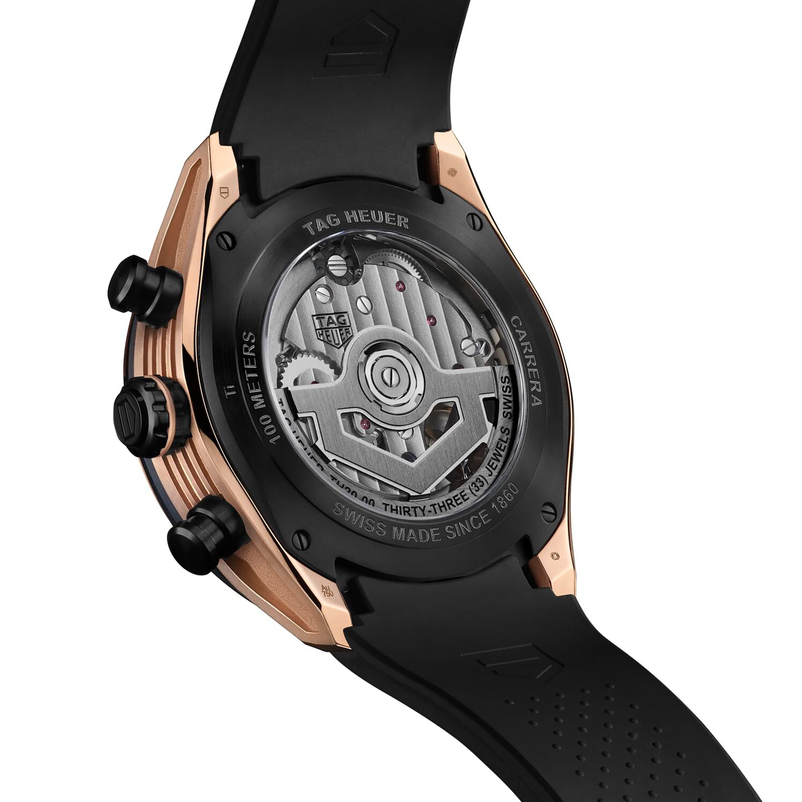 TAG Heuer Carrera Chronograph Extreme Sport 44mm Mens Watch Gold