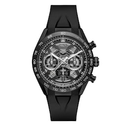 17382143 - Carrera Chronograph Extreme Sport 44mm Mens Watch Black