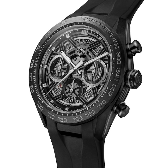 TAG Heuer Carrera Chronograph Extreme Sport 44mm Mens Watch Black