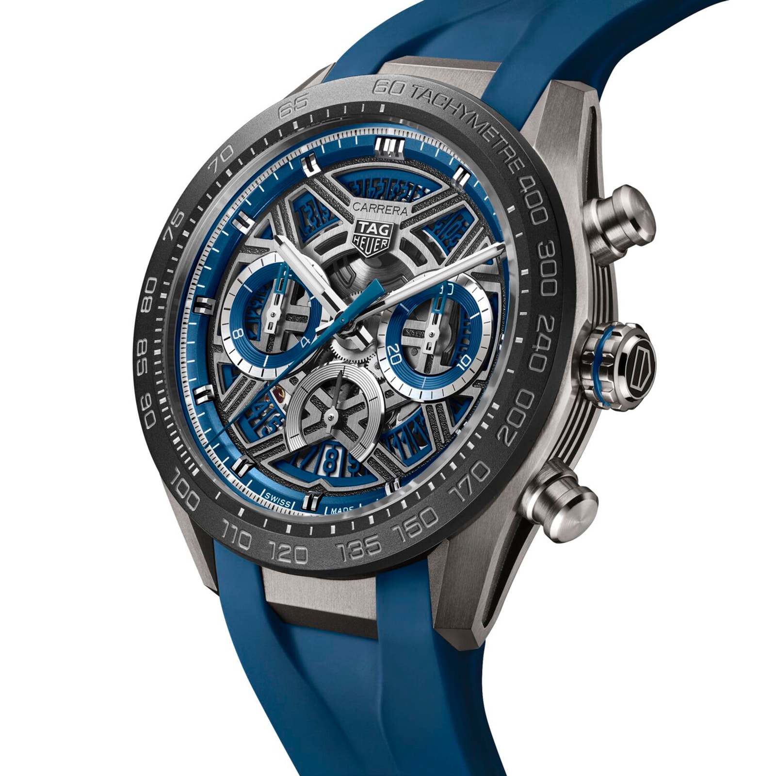 TAG Heuer Carrera Chronograph Extreme Sport 44mm Mens Watch Blue ...