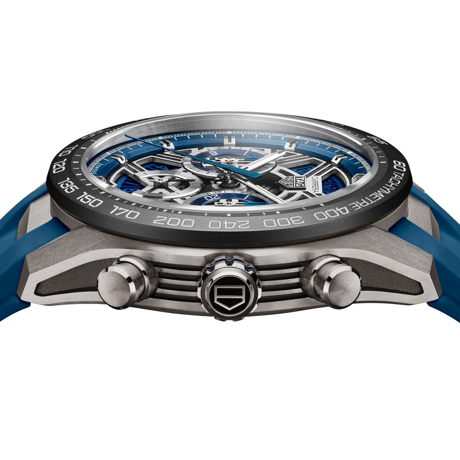 TAG Heuer Carrera Chronograph Extreme Sport 44mm Mens Watch Blue