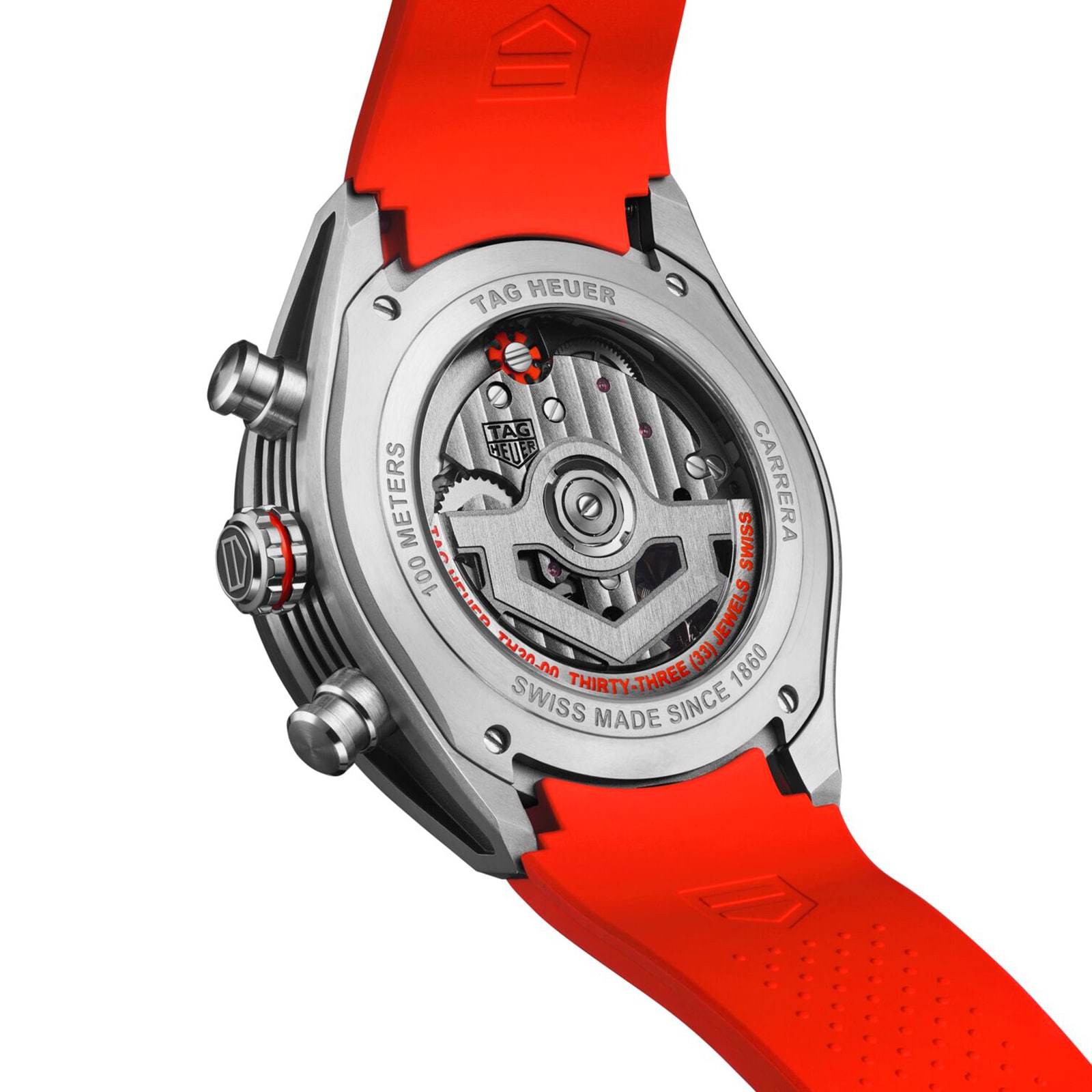 TAG Heuer Carrera Chronograph Extreme Sport 44mm Mens Watch Red TAG Heuer Carrera Chronograph Extreme Sport 44mm Mens Watch Red