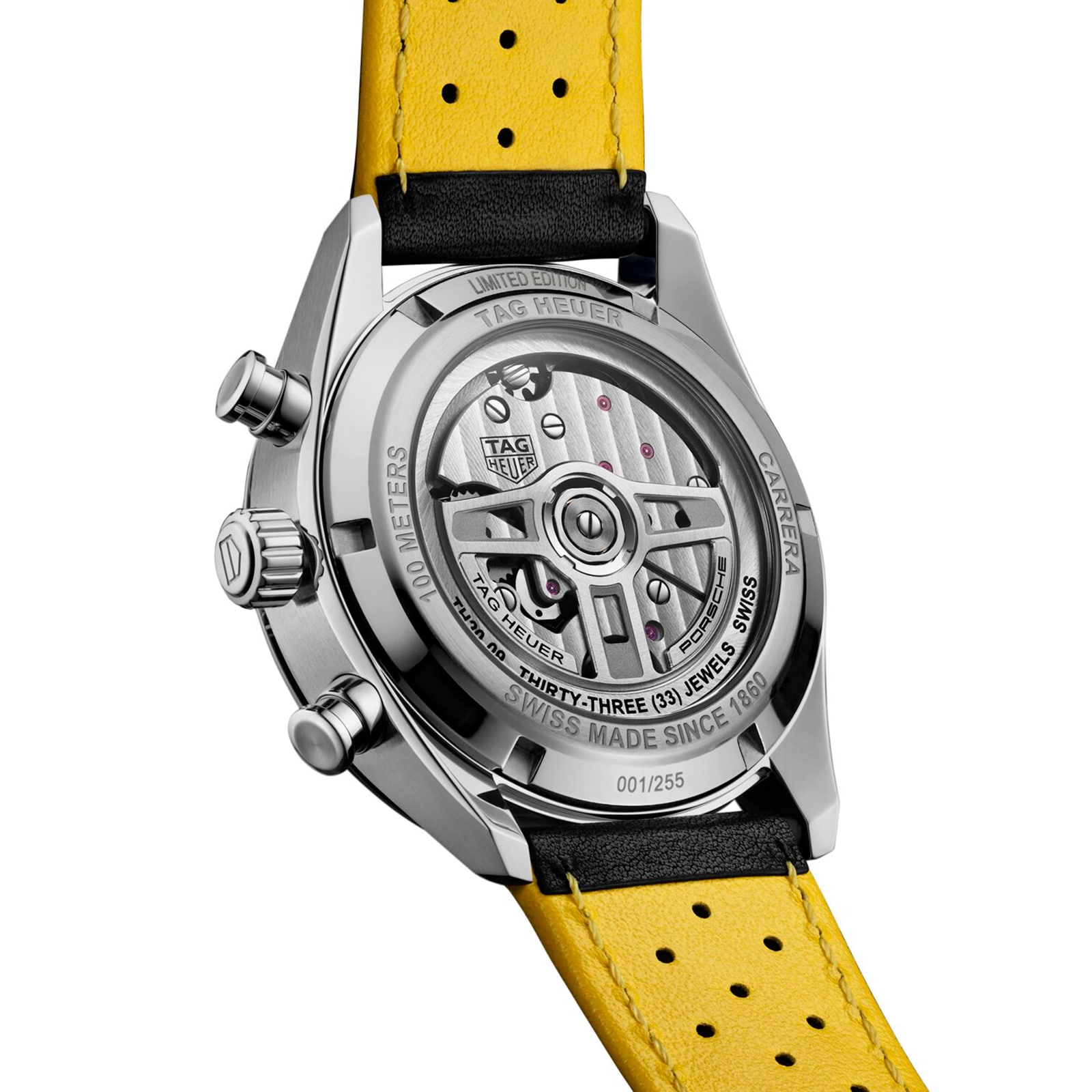 TAG Heuer Carrera Chronograph Tourbillon X Porsche Panamericana Skeleton Limited Edition 42mm Mens Watch