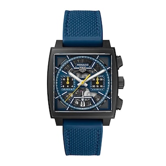 TAG Heuer Monaco Skeleton 39mm Mens Watch Blue TAG Heuer Monaco Skeleton 39mm Mens Watch Blue