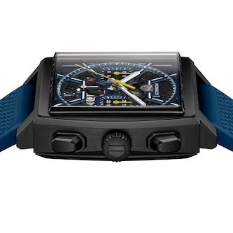 TAG Heuer Monaco Skeleton 39mm Mens Watch Blue