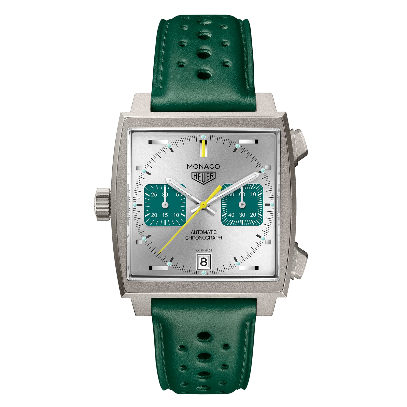 TAG Heuer Monaco Chronograph Racing Green 39mm Mens Watch TAG Heuer Monaco Chronograph Racing Green 39mm Mens Watch