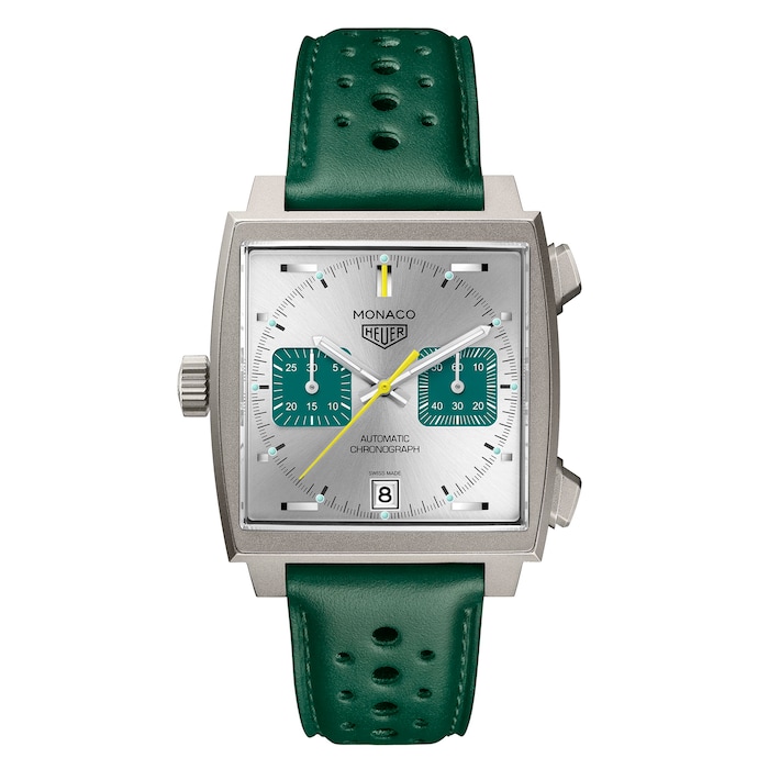 TAG Heuer Monaco Chronograph Racing Green 39mm Mens Watch