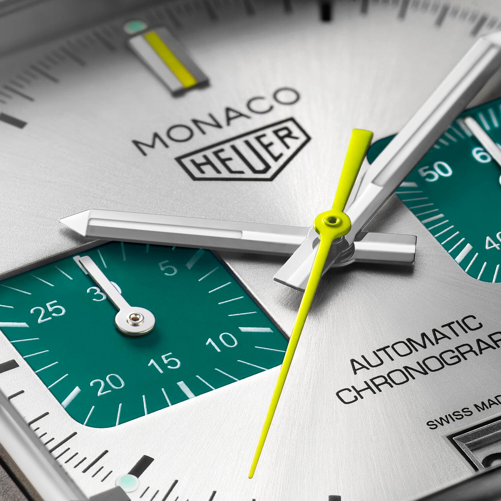 TAG Heuer Monaco Chronograph Racing Green 39mm Mens Watch TAG Heuer Monaco Chronograph Racing Green 39mm Mens Watch