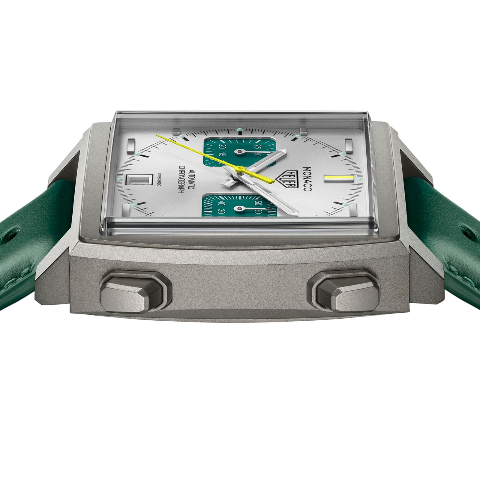 TAG Heuer Monaco Chronograph Racing Green 39mm Mens Watch TAG Heuer Monaco Chronograph Racing Green 39mm Mens Watch