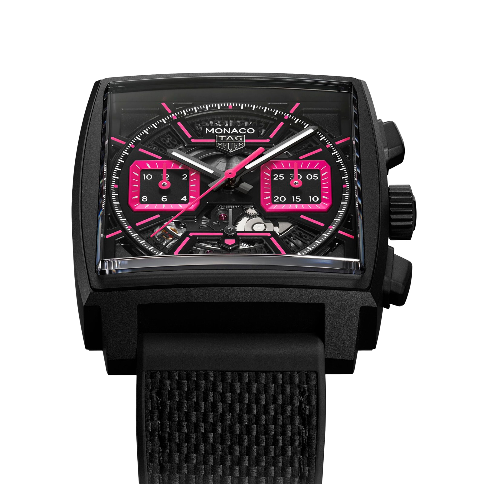 TAG Heuer Monaco Chronograph Pink 39mm Mens Watch TAG Heuer Monaco Chronograph Pink 39mm Mens Watch