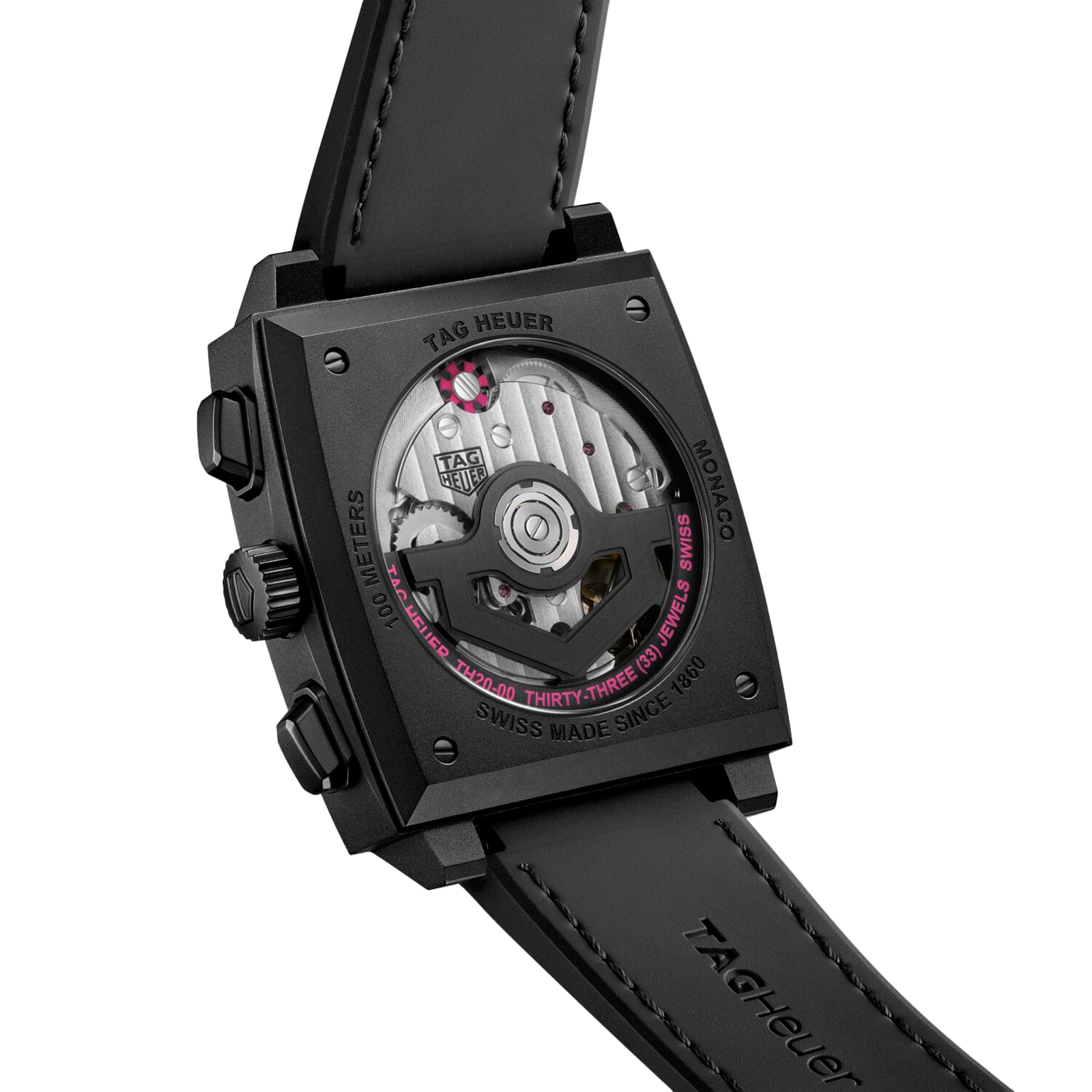 TAG Heuer Monaco Chronograph Pink 39mm Mens Watch TAG Heuer Monaco Chronograph Pink 39mm Mens Watch