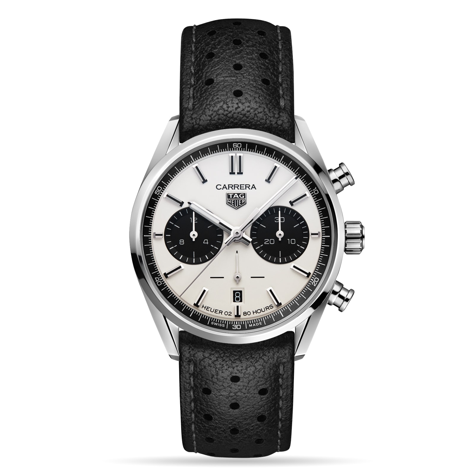 Tag heuer leather online watch