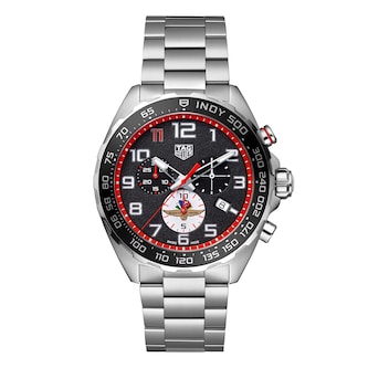 TAG Heuer Formula 1 Indy 500 43mm Special Edition Mens Watch Black TAG Heuer Formula 1 Indy 500 43mm Special Edition Mens Watch Black