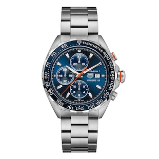 TAG Heuer Formula 1 Chronograph 44mm Mens Watch Blue