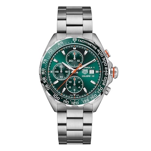 TAG Heuer Formula 1 Chronograph 44mm Mens Watch Green