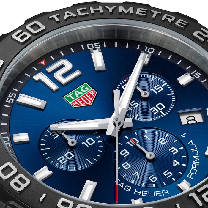 TAG Heuer Formula 1 Chronograph 43mm Mens Watch Blue