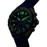 TAG Heuer Formula 1 Chronograph 43mm Mens Watch Blue Rubber