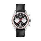 TAG Heuer Carrera Tourbillon 42mm Centenary Mens Watch Black The Watches Of Switzerland Group Exclusive