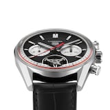 TAG Heuer Carrera Tourbillon 42mm Centenary Mens Watch Black The Watches Of Switzerland Group Exclusive