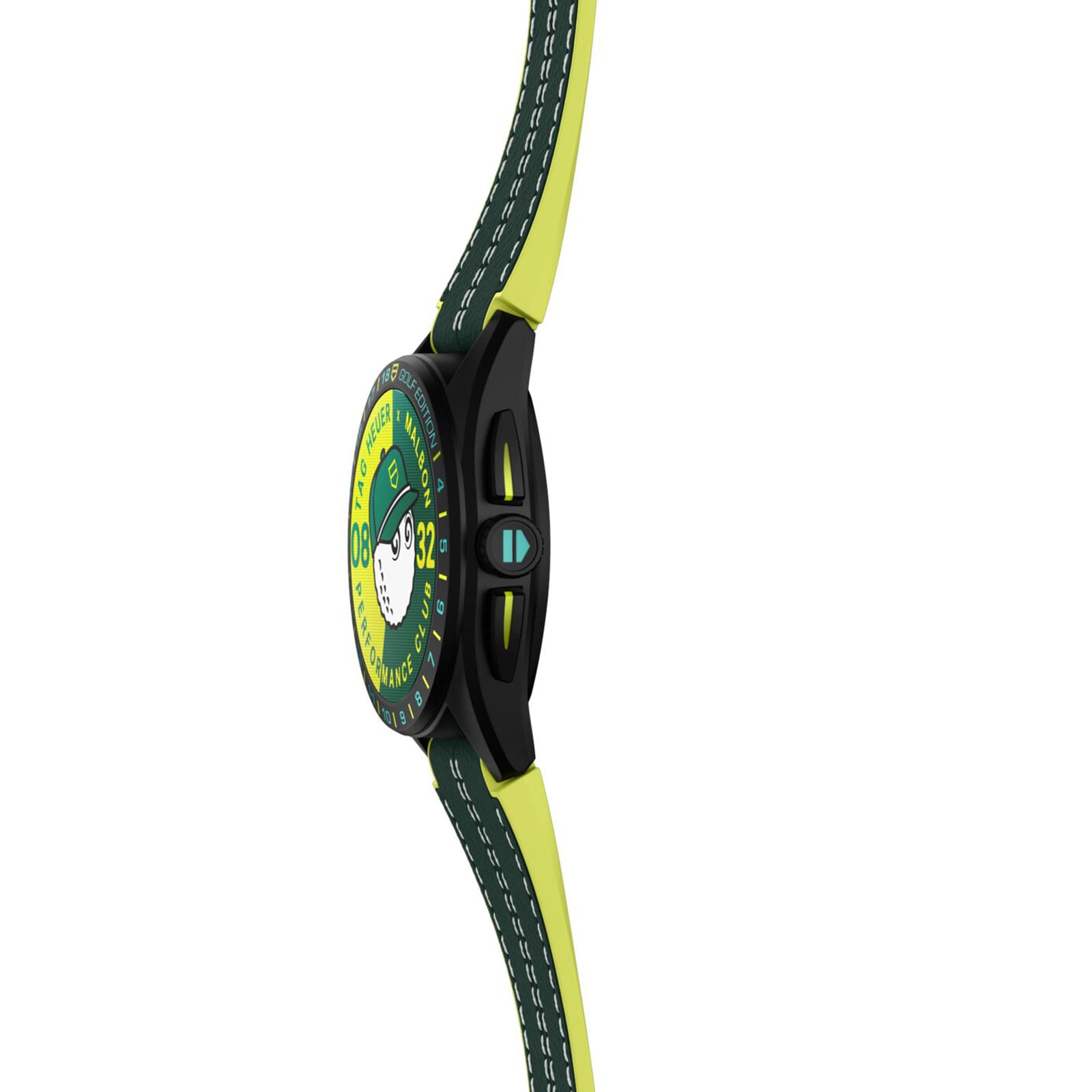 TAG Heuer Connected Calibre E4 X Malbon Golf Edition Special Edition 45mm Mens Watch Green