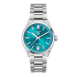 TAG Heuer Carrera Date 36mm Unisex Watch Turquoise