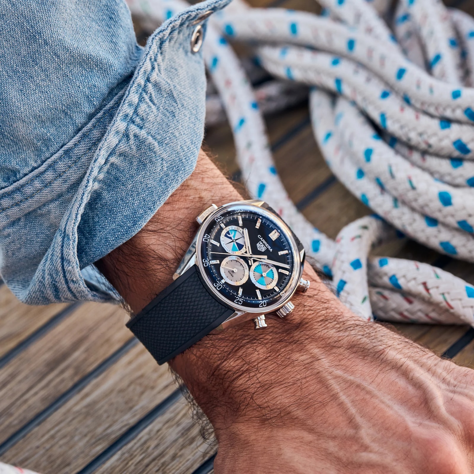 TAG Heuer Carrera Chronograph Seafarer For Hodinkee