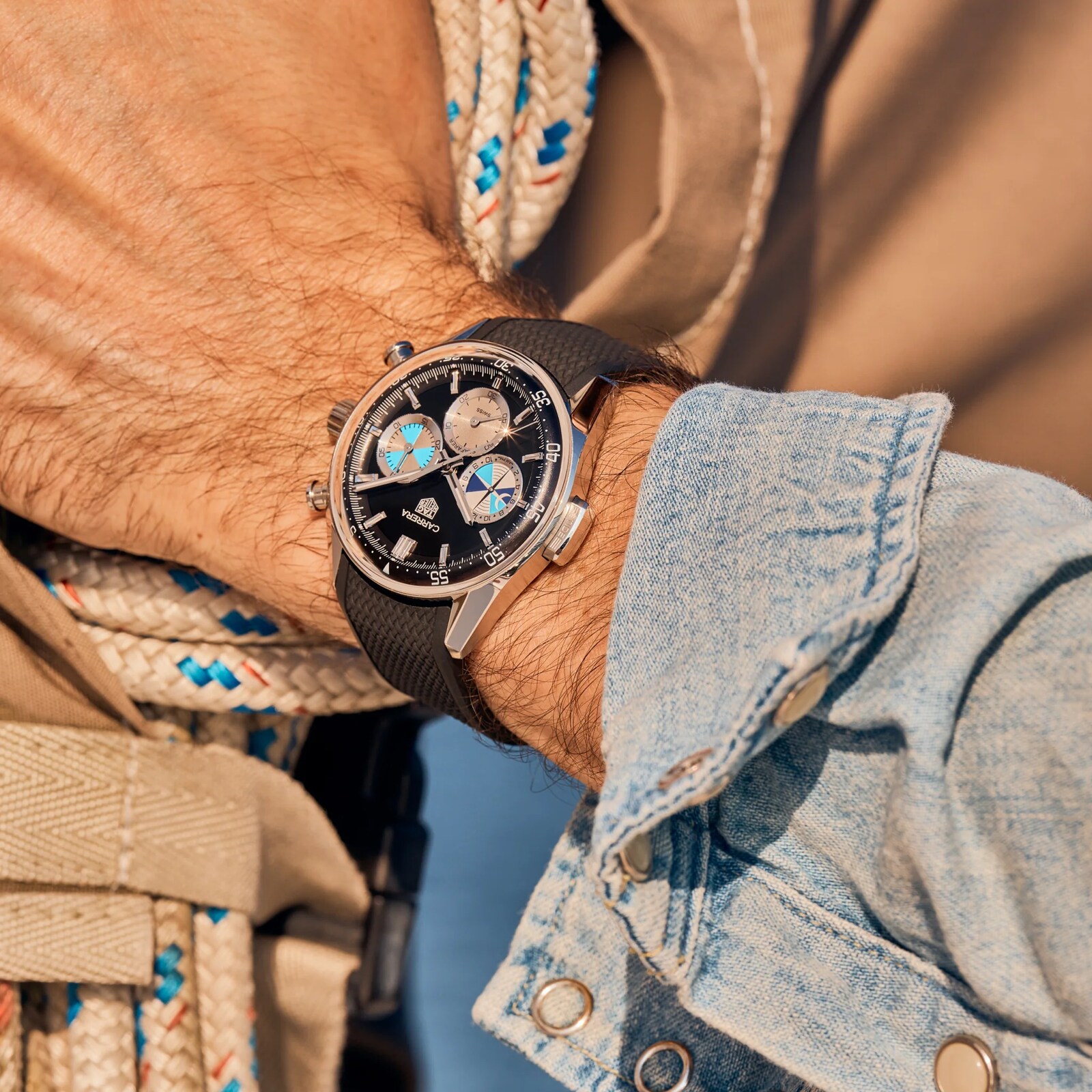 TAG Heuer Carrera Chronograph Seafarer For Hodinkee